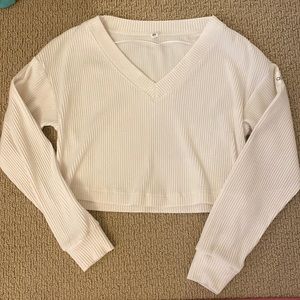 Muse V-neck Pullover top from Alo Yoga